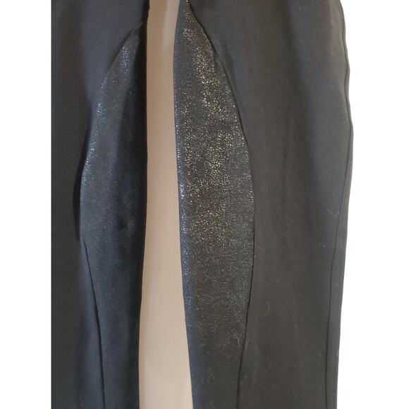 Spanx Ready To Wow Black Faux Leather Riding Leggings Womens Size XL Shapewear - Picture 7 of 13